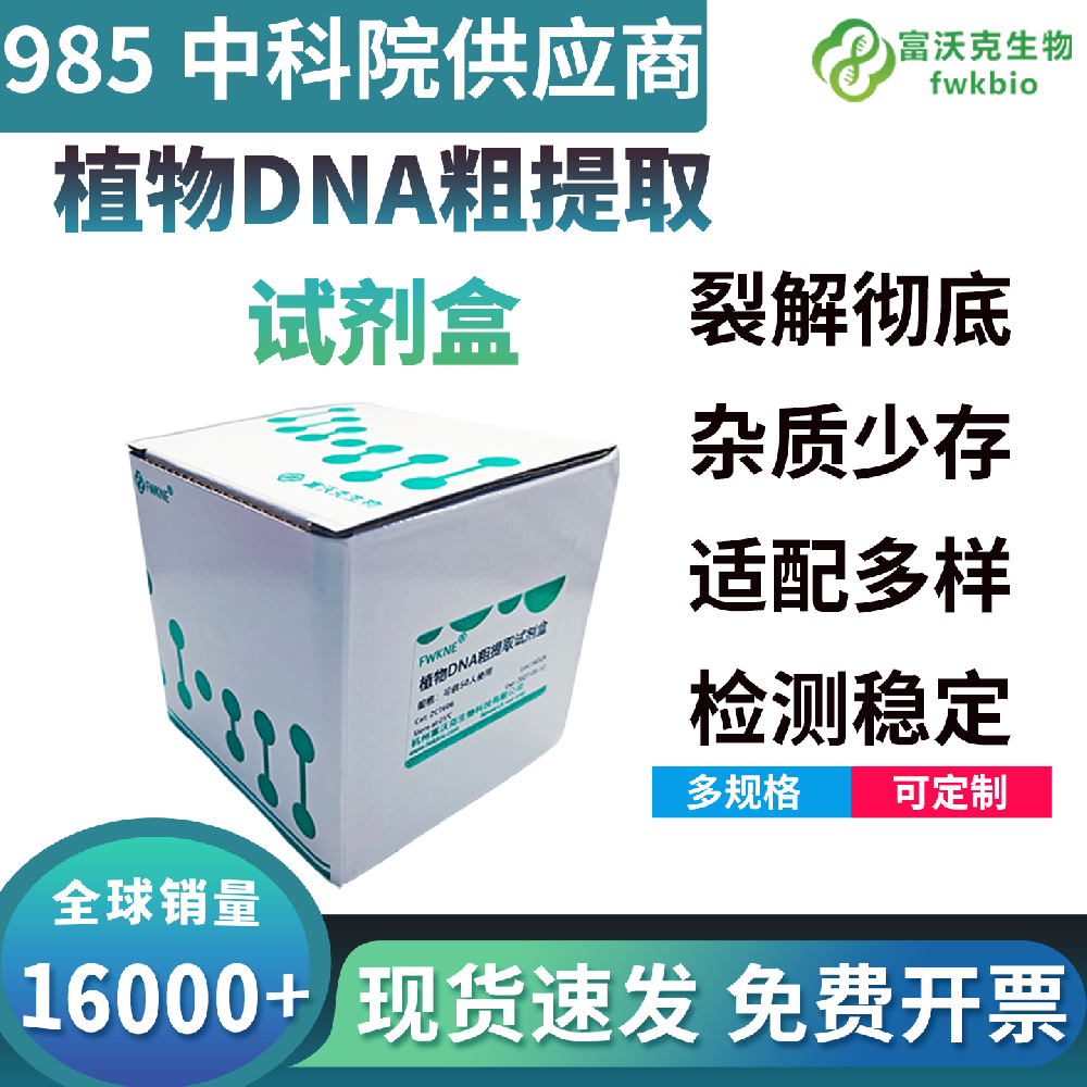 植物DNA粗提取试剂盒