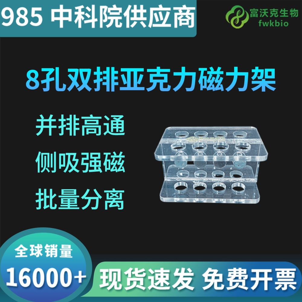 ８孔双排亚克力磁力架